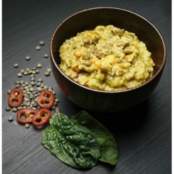 Dry Tech RT  Couscous with lentils and spinach tūristu pārtika