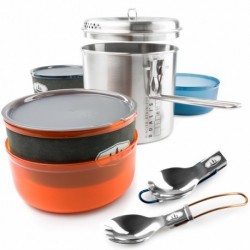 GSI GLACIER Stainless Dualist Trauku komplekts