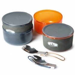 GSI GLACIER Stainless Dualist Trauku komplekts