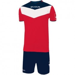 Givova Kit Campo red/ navy sporta forma