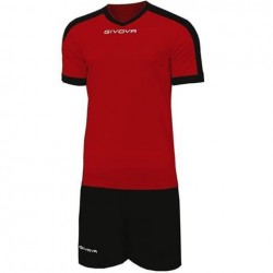 Givova Revolution kit red/ black sporta forma