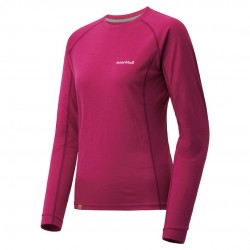 Mont-Bell W MERINO WOOL PLUS LIGHT LS sieviešu termokrekls