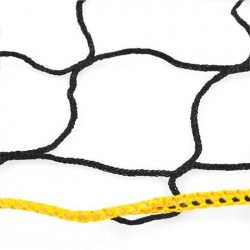 Netex 3x2 m PP 4 mm handbola vārtu tīkls ar priekškaru 2 gab.