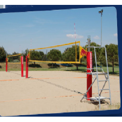 Sportsystem polsteri pludmales volejbola stabiem