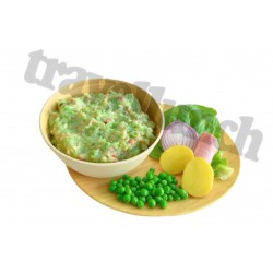 Travellunch Tūristu pārtika GREEN PEA MASH With HAM 2P