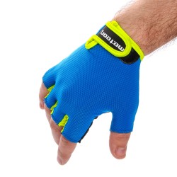 Meteor Green/Blue gloves velo cimdi