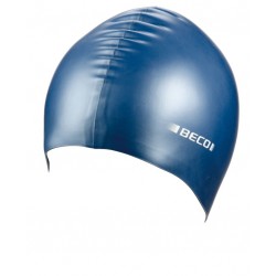 Silicone swimming cap METALLIC 7397 6 blue