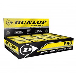 Dunlop skvoša bumbiņas PRO yellow-profesional