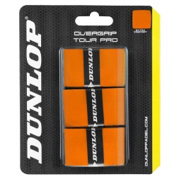Dunlop Overgrip padel roktura tinums TOUR PRO 3-blister orange