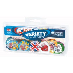 Harrows šautriņu spārniņi VARIETY PACK 9367 10 sets x 3
