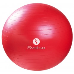 Sveltus fitnesa bumba Anti burst  65 cm red + package
