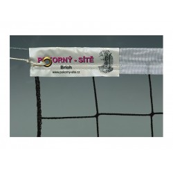 Pokorny Sport volejbola tīkls ar pītu auklu