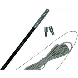 EuroTrail Fiberglass poleset 9.5 mm telts mietiņi