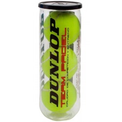 Dunlop TEAM PADEL 3pet padel tenisa bumbas