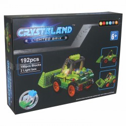 Atom sport Konstruktors Crystaland Buldozers 192gab.