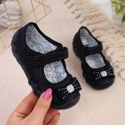 Befado Ballerinas meiteņu dejas čības ar Velkro klipsi