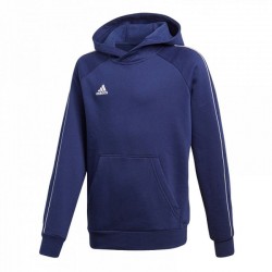 Adidas Core 18 džemperis ar kapuci Junior CV3430 futbola krekls