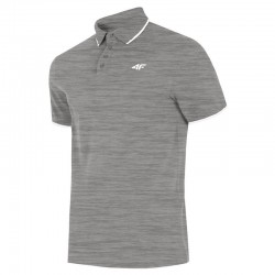 4F vīriešu T-krekls H4L19-TSM024 27M gray melange