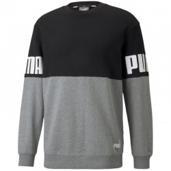 Puma Power Colorblock Crew vīriešu džemperis 589430 01