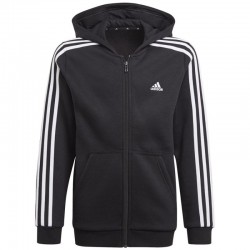 Adidas Essentials 3S Full-zip Hoodie džemperis ar kapuci Junioru GQ8900