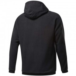 Reebok Workout Ready Fleece Full Zip Hoodie džemperis ar kapuci vīriešu FS8450