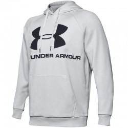 Under Armour Rival Fleece Logo Hoodie džemperis ar kapuci vīriešu 1345628-014