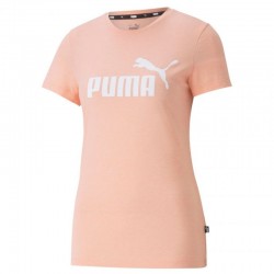Puma T-krekls ESS Logo Heather sieviešu 586876 26