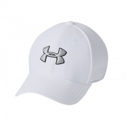 Under Armour Boys Blitzing 3.0 cepure 1305457-100 białe S/M