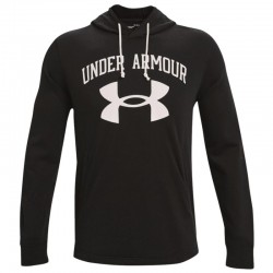 Under Armour Rival Terry Big Logo Hoodie džemperis ar kapuci vīriešu 1361559-001