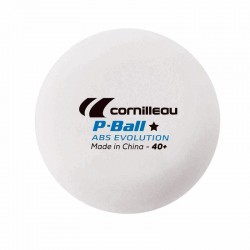 Cornilleau Pong Ball P-Ball Abs Evolution 1 * 340050 galda tenisa bumbiņas