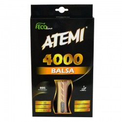 Atemi galda tenisa rakete 4000 Balsa Concave 17204