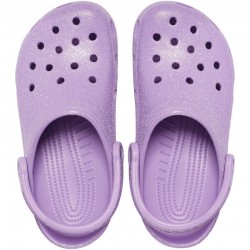 Crocs Classic Glitter Clog sieviešu 205942 5PR dārza čības