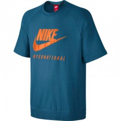 Nike vīriešu NK INTL CRW SS T-krekls vīriešu 834306-457-S