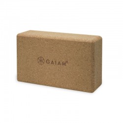 Gaiam Yoga Cube jogas bloks korķa 52292