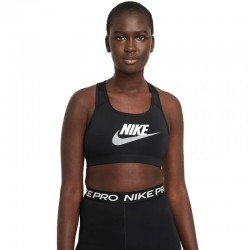 Nike Dri-FIT Swsh CB Futura GX Bra sieviešu DM0579 010 sporta krūšturis