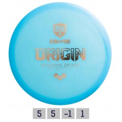 Discmania diskgolfa disks Midrange Driver NEO ORIGIN Evolution Light Blue 5/5/-1/1