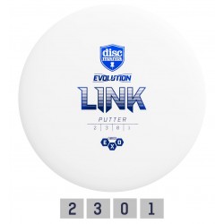 Discmania diskgolfa disks Putter HARD EXO LINK Evolution White 2/3/0/1